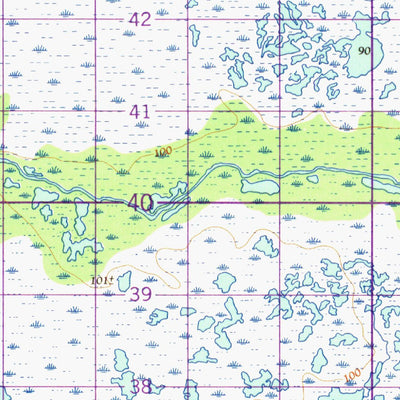 Kelsey Creek West, MB (054K03 CanMatrix)