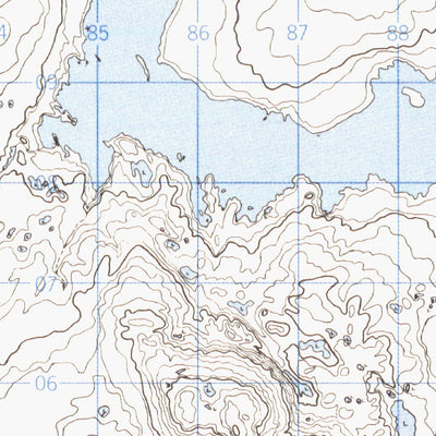 Bieler Lake West, NU (037E08 CanMatrix)