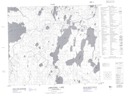 Sarginson Lake, SK (063L11 CanMatrix)