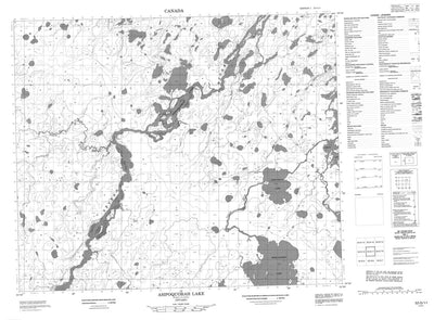 Asipoquobah Lake, ON (053G11 CanMatrix)