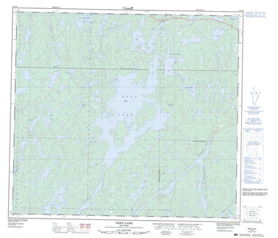 Eden Lake, MB (064C09 CanMatrix)