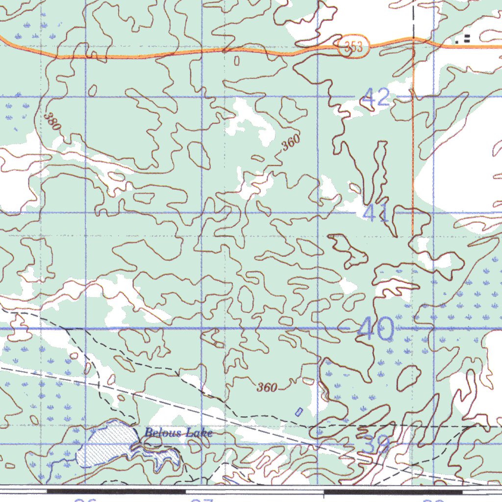 Neepawa, MB (062J03 CanMatrix) Map by Natural Resources Canada Avenza