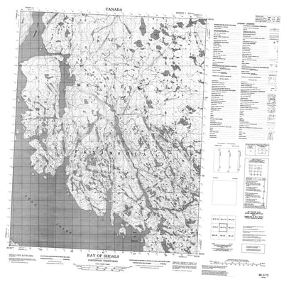 Bay Of Shoals, NU (046J12 CanMatrix)