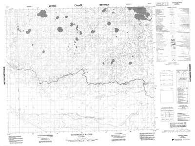 Ininiwekun Rapids, MB (063H11 CanMatrix)