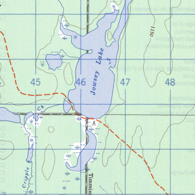 Dana Lake, ON (042A05 CanMatrix)