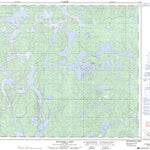 Mynarski Lakes, MB (064B03 CanMatrix)