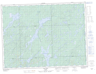 Oba Lake, ON (042C09 CanMatrix)