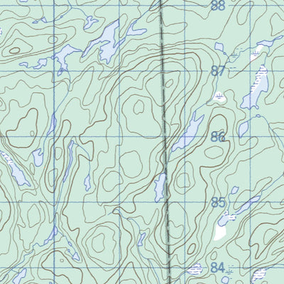 Oba Lake, ON (042C09 CanMatrix)