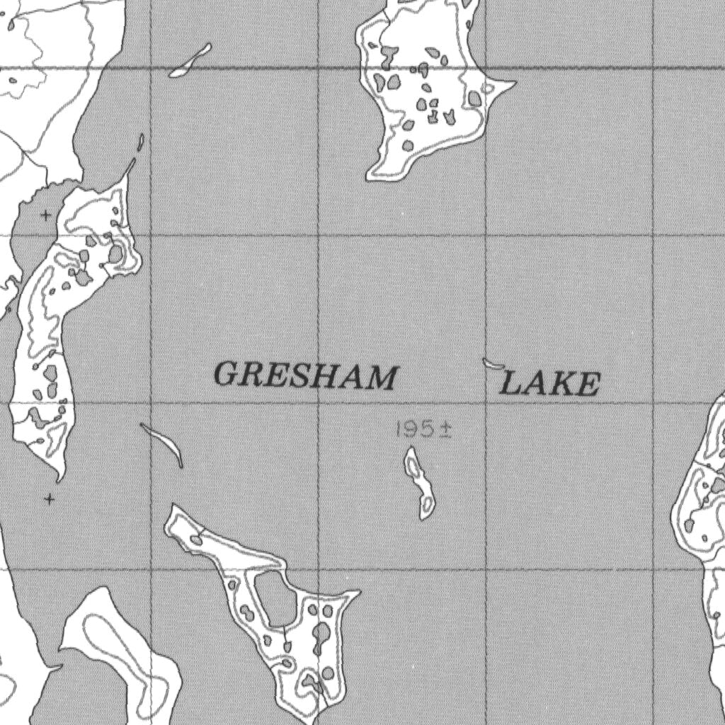 Gresham Lake, MB (054E13 CanMatrix) Map by Natural Resources Canada ...