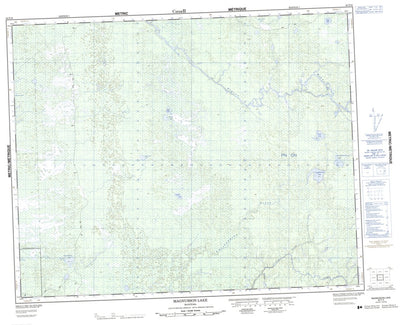 Magnusson Lake, MB (062P16 CanMatrix)