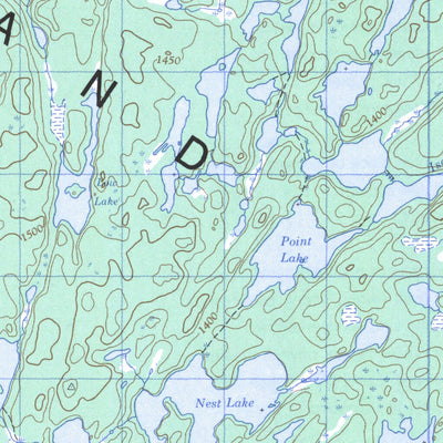 Basswood Lake, ON (052B04 CanMatrix)