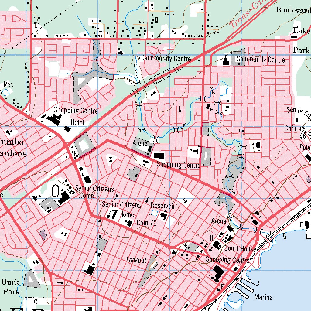Thunder Bay, ON (052A06 CanMatrix) Map by Natural Resources Canada Avenza Maps