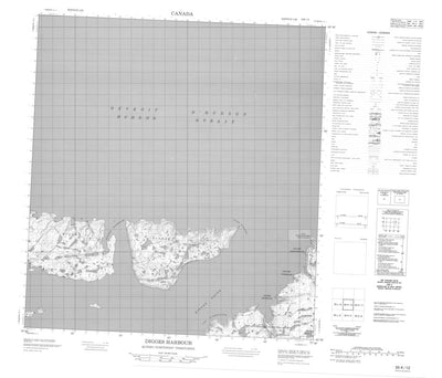 Digges Harbour, NU (035K12 CanMatrix)