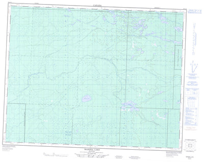 Maskwa Lake, MB (052L12 CanMatrix)