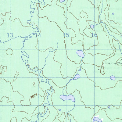 Townsend Lake, MB (063C05 CanMatrix)