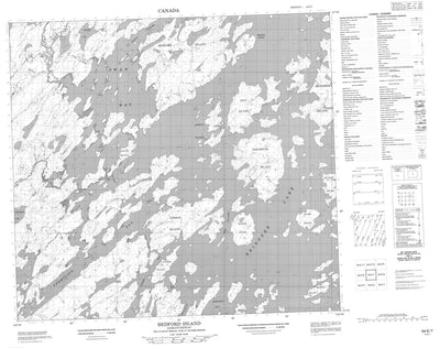 Bedford Island, SK (064E07 CanMatrix)