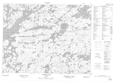 Sydney Lake, ON (052L09 CanMatrix)