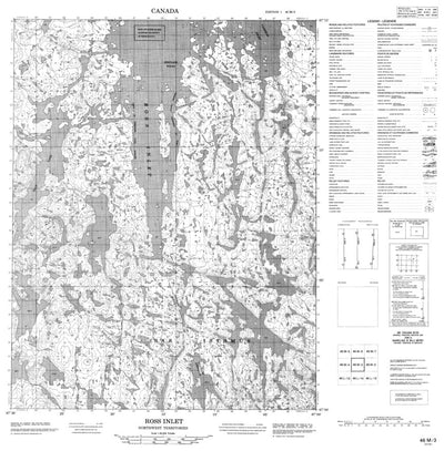 Ross Inlet, NU (046M03 CanMatrix)