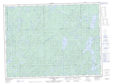 Anahareo Lake, ON (042C10 CanMatrix)