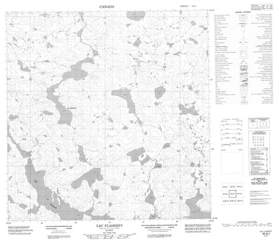 Lac Flaherty, QC (035G01 CanMatrix)