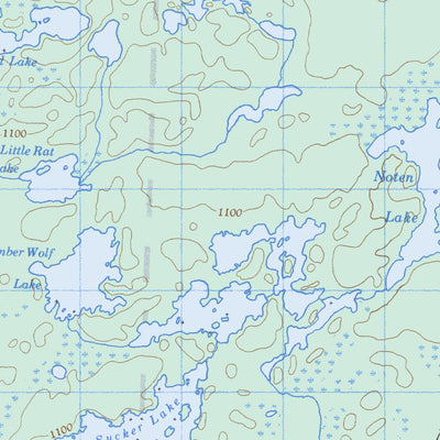 Naosap Lake, MB (063K14 CanMatrix)