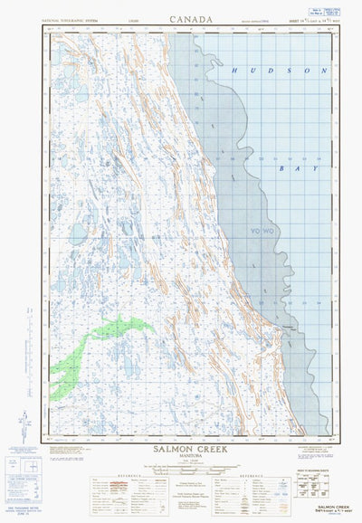 Salmon Creek East, MB (054K06 CanMatrix)