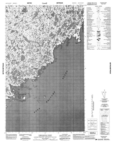 Umiijarvik Point, NU (046E10 CanMatrix)