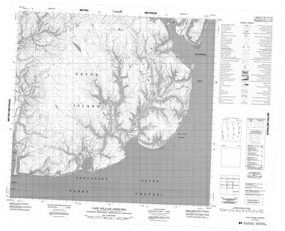 Cape William Herschel, NU (058E10 CanMatrix)