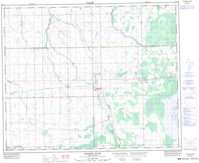 Crooked River, SK (063D13 CanMatrix)