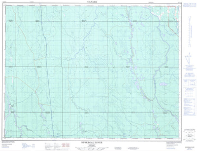 Buskegau River, ON (042A14 CanMatrix)