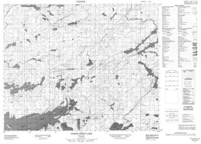 North Spirit Lake, ON (053C10 CanMatrix)