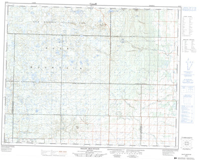 Baldy Mountain, MB (062N07 CanMatrix)