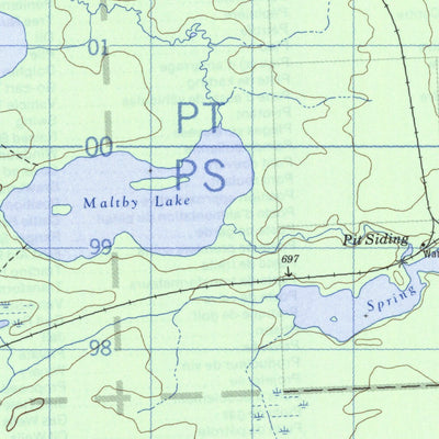 Gunn Lake, MB (063P16 CanMatrix)