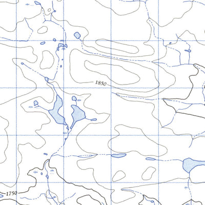 Lac Wakeham West, QC (035H10 CanMatrix)