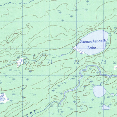 Crying Lake, MB (064A08 CanMatrix)