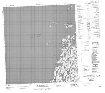 Nuvuk Islands, NU (035L08 CanMatrix)