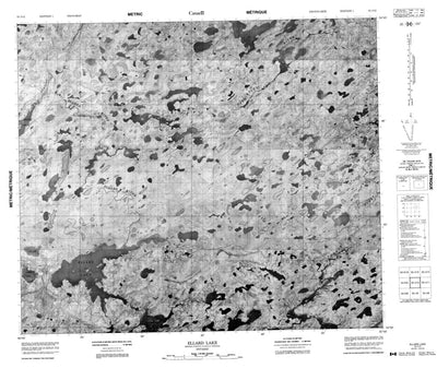 Ellard Lake, ON (053J12 CanMatrix)