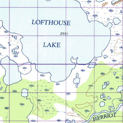 Lofthouse Lake West, MB (054L07 CanMatrix)