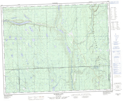 Mcbride Lake, SK (063D08 CanMatrix)