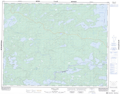 Wegg Lake, ON (052K12 CanMatrix)