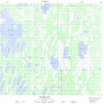 Chitek Lake, MB (063B06 CanMatrix)