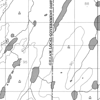 Merrick Lake, MB (054C12 CanMatrix)