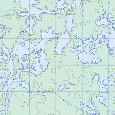 Garner Lake, MB (052L14 CanMatrix)