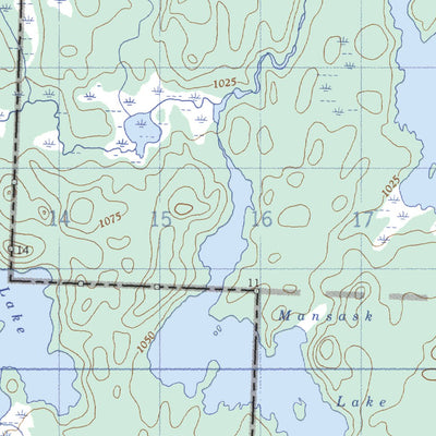 Duval Lake, MB (063N04 CanMatrix)