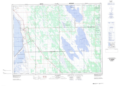 St. Laurent, MB (062I05 CanMatrix)