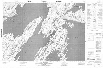 Cape Isabella, NU (057C07 CanMatrix)