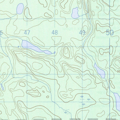 Broughton Lake, MB (064B09 CanMatrix)