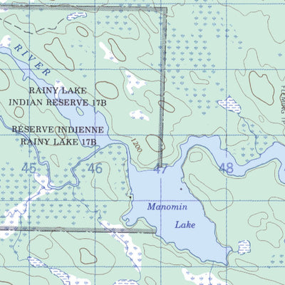 Northwest Bay, ON (052C13 CanMatrix)