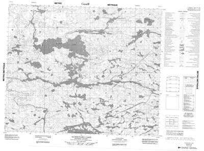 Acheetamo Lake, MB (053D14 CanMatrix)