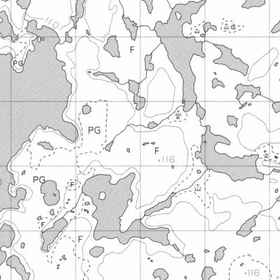 Warner Lake, MB (054M04 CanMatrix)
